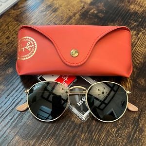 Ray Ban round metal classic sunglasses